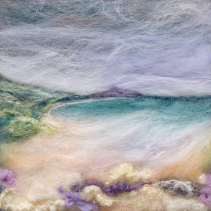 Workshop | The Creative Craft Show/The Scottish Quilting Show: Glasgow Spring 2025 |  STUNNING 2D NEEDLE FELTED SEASCAPE with Lynne McGill, LinPin Crafts - Friday 7th March 2025 - 10.15am