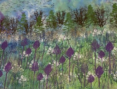 Workshop | The Creative Craft Show: Farnborough International | Friday 1st September- PRINTS AND PATTERNS: EXPLORING FABRIC PRINTING with Alison Hulme, Eau Brink Studio- 12.15