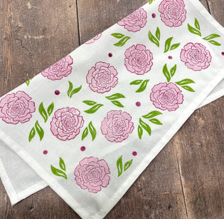 Workshop | The Creative Craft Show / Sewing for Pleasure / Fashion & Embroidery, Birmingham NEC - Spring 2026 | BLOCK PRINT A SET OF SPRING NAPKINS with The Indian Block Print Co. & The Crafty Lass - Friday 13th March 2026 - 13.15pm