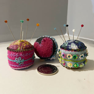 Workshop | The Creative Craft Show/The Scottish Quilting Show: Glasgow Spring 2026 | BOTTLE CAP PINCUSHIONS with Heather Chalkley - Thursday 5th March 2026 - 11.45am