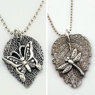 Workshop | The Creative Craft Show/Sewing For Pleasure Winter/Simply Christmas/Birmingham /Autumn/2025 | BUTTERFLY OR DRAGONFLY FINE SILVER PENDANT with Tracey Spurgin - Friday 31st October 2.00pm