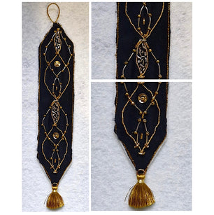Workshop | Creative Craft Show and The Stitching Show: Exeter - Autumn 2026 | CELTIC GOLDWORK BOOKMARK with Maria Maidment, Old Maid New - Friday 25th September 2026 - 2.30pm