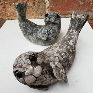 Workshop | The Creative Craft Show/Sewing For Pleasure Winter/Simply Christmas/Birmingham /Autumn/2026 | CUTE POTTERY SEAL with Ros Ingram - Saturday 7th November 9.45am