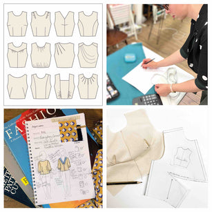 Workshop | The Creative Craft Show / Sewing for Pleasure / Fashion & Embroidery, Birmingham NEC - Spring 2024 | Introduction to Making Dressmaking Patterns: Designing the perfect bodice with Sarah Laws, My Handmade Wardrobe ALL DAY MASTERCLASS