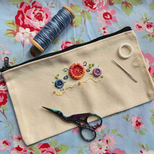 Workshop | Creative Craft and The Stitching Show: Farnborough - Autumn 2025 | DORSET BUTTON STYLE EMBELLISHED POUCH with Gini’s Dorset Buttons - Thursday 4th September 2025 - 15.15pm