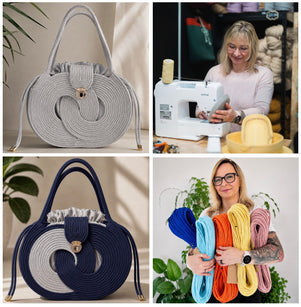 Workshop | The Creative Craft Show / Sewing for Pleasure WINTER / Simply Christmas / Birmingham / Autumn/2026 | HALF DAY CRAFT ACADEMY MASTERCLASS - LUXURY ROPE EVENING BAG with Gosia, Knot Now  – Saturday 7th November 2026 – 9.30am