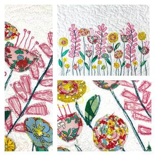 Workshop | The Creative Craft Show/The Scottish Quilting Show: Glasgow Spring 2024 |  FABULOUS FREE-MOTION STITCHING- Kerrie Padmore, Living in Loveliness - Friday 8th March 2024- 10.15