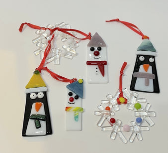 Workshop | Creative Craft and The Stitching Show: Farnborough - Autumn 2026 | FUSED GLASS CHRISTMAS DECORATIONS with Mark Laird - Saturday 12th September 2026 - 12.30pm