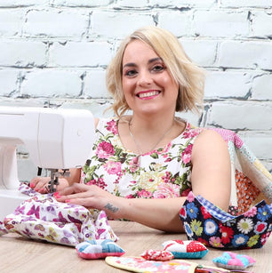 Workshop | The Creative Craft Show / Sewing for Pleasure / Fashion & Embroidery, Birmingham NEC - Spring 2025 | RAW EDGE APPLIQUE & FABULOUS FREE MOTION with Kerrie Padmore, Living in Loveliness - Friday 14th March 2025 - 12.15pm