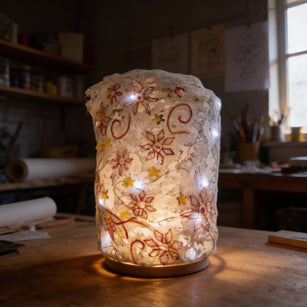 Workshop | The Creative Craft Show / Sewing for Pleasure / Fashion & Embroidery, Birmingham NEC - Spring 2026 | ILLUMINATED LUTRADUR LANTERN – HAND-STITCHED LIGHT ART with Anita Rayfield, Eau Brink Studio - Thursday 12th March 2026 -1.15pm