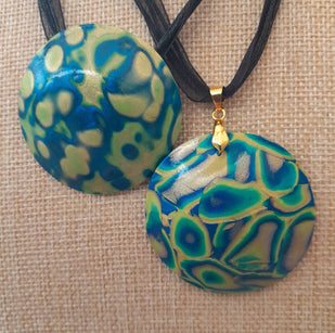 Workshop | Creative Craft Show and The Stitching Show: Exeter - Autumn 2026 | LOTS OF LAYERS BEAUTIFUL PENDANT with Angela Smith, British Polymer Clay Guild -  Thursday 24th September 2026 - 10.15am