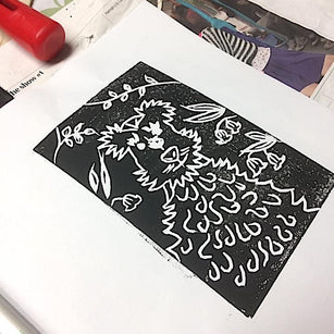 Workshop | Crafting Live Doncaster Racecourse | Lino Printed Cards with Kim Searle - Saturday 11th July 2026 - 2.15pm