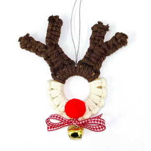 Workshop | The Creative Craft Show/Sewing For Pleasure Winter/Simply Christmas/Birmingham /Autumn/2025 | MACRAME REINDEER DECORATION with Mark Vardy, Pinflair/Silvar Design - Sunday 2nd November 2025 - 3.15pm