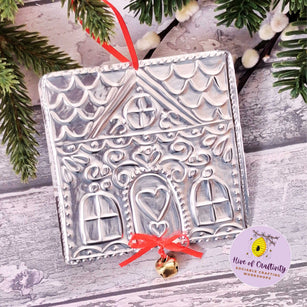 Workshop | The Creative Craft Show/Sewing For Pleasure Winter/Simply Christmas/Birmingham /Autumn/2026 | METAL EMBOSSED GINGERBREAD HOUSE with Abie Arnold, Hive of Craftivity - Thursday 5th November 3.15pm
