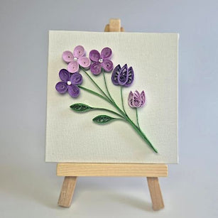 Workshop | The Creative Craft Show/Sewing For Pleasure Winter/Simply Christmas/Birmingham /Autumn/2026 | FMINI PAPER QUILLED FLORAL ARTWORK with Kate Jones, PD Quilling - Thursday 5th November 11.15am