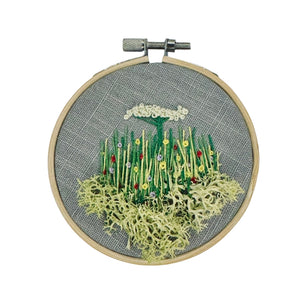 Workshop | The Creative Craft Show / Sewing for Pleasure / Fashion & Embroidery, Birmingham NEC - Spring 2026 | BLOCK PRINT YOUR OWN ECO-FRIENDLY MINI WOODLAND HOOP with Tony Phillips, The Manbroiderer- Friday 13th March 2026 - 12.45pm