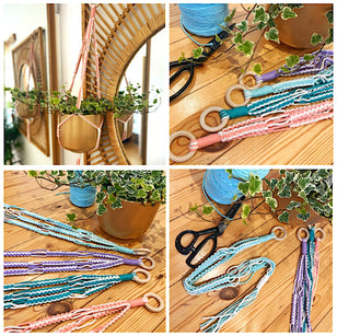 Workshop | Creative Craft and The Stitching Show: Farnborough - Autumn 2025 | MODERN MACRAME PLANT HANGER with Ceri Noor - Saturday 6th September 2025 - 14.45pm
