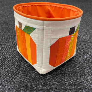 Workshop | Creative Craft and The Stitching Show: Farnborough - Autumn 2026 | PUMPKIN STORAGE PODS with John J Cole-Morgan - Thursday 10th September 2026 - 10.30am