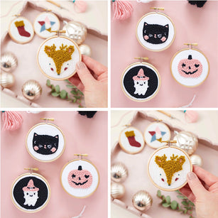 Workshop | Creative Craft Show/ The Stitching Show / Simply Christmas: Glasgow - Autumn 2025 - PUNCH NEEDLE BAUBLE WORKSHOP –HALLOWEEN OR CHRISTMAS THEMED Rachel Lawson, The Modern Crafter - Saturday 25th October 2025 - 2.45pm
