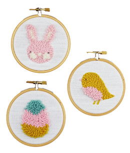 Workshop | The Creative Craft Show/The Scottish Quilting Show: Glasgow Spring 2025 | PUNCH NEEDLE EASTER BAUBLES Rachel Lawson, The Modern Crafter - Friday 7th March 2025 - 13.30pm