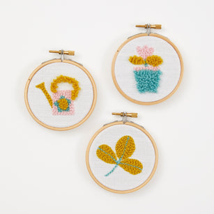 Workshop | The Creative Craft Show/The Scottish Quilting Show: Glasgow Spring 2025 | PUNCH NEEDLE SPRING BAUBLES Rachel Lawson, The Modern Crafter - Thursday 6th March 2025 - 10.00am