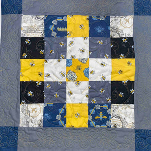 Workshop | The Creative Craft Show/The Scottish Quilting Show: Glasgow Spring 2025 | QUILTER’S GRID CUSHION with John J. Cole-Morgan - Friday 7th March 2025 - 11.30am