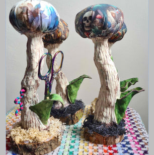 Workshop | The Creative Craft Show/Sewing For Pleasure Winter/Simply Christmas/Birmingham /Autumn/2025 | MIXED MEDIA SHROOM PINCUSHION  with Alex Hellawell - Friday 31st October 2025 - 12.00pm