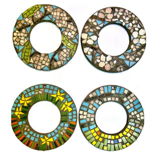 Workshop | The Creative Craft Show/The Scottish Quilting Show: Glasgow Spring 2026 | MOSAIC SPRING WREATH DECORATION with Sara Melville - Friday 6th March 2026 - 14.15pm