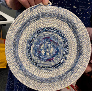 Workshop | The Creative Craft Show / Sewing for Pleasure / Fashion & Embroidery, Birmingham NEC - Spring 2025 |  STITCHED BOWLS & PLACEMATS with Kim Searle, Darn it! Workshops - Thursday 13th March 2025 - 14.15pm