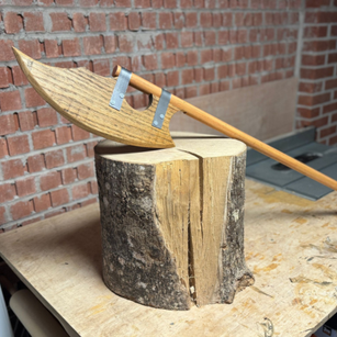 Workshop | Makers Central 2026 -Build a Bardiche Halberd with BrookesWood Builds - Saturday 16th May 2026 10.15am