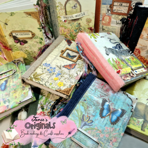 Workshop | The Creative Craft Show / Sewing for Pleasure WINTER / Simply Christmas / Birmingham / Autumn/2026 | HALF DAY CRAFT ACADEMY MASTERCLASS -  BIND YOUR OWN BEAUTIFUL HARD BACKED BOOK with Janie’s Originals – Friday 6th November 2026 – 1.30pm