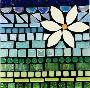 Workshop | The Creative Craft Show / Sewing for Pleasure / Fashion & Embroidery, Birmingham NEC - Spring 2026 | WHISPER OF SPRING MOSAIC WALL PLAQUE with Anne Tyson - Saturday 14th March 2026 -1.15pm