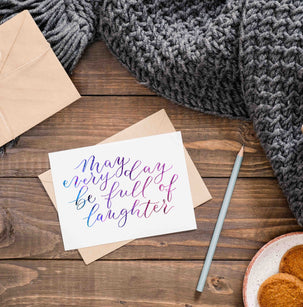 Workshop | The Creative Craft Show: Farnborough International | Friday 1st September -CALLIGRAPHY GREETING CARDS with The Modern Calligraphy Co- 13.15