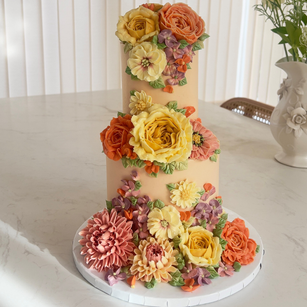 Workshop | Cake International 2026 | Piped Buttercream Floral Cake Design with Neetha Syam Saturday 7th November 2026