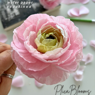 Workshop | Cake International 2026 |  PlicaBlooms™ Ranunculus with Petya Shmarova Saturday 7th November 2026 09.00 - 13.00