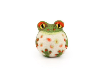 Workshop |  The Creative Craft Show: Birmingham - Summer 2023 | Friday 23rd June 11.45 - NEEDLE FELT A CUTE ROUND FROG with Steffi Stern, The Makerss
